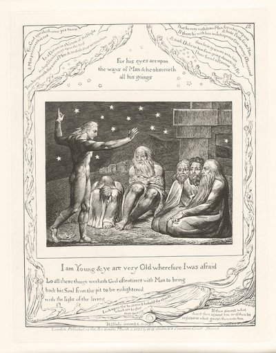 I am Young and ye are very Old wherefore I was afraid by William Blake